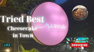 Best Cheesecake in Bessent Nagar at Crema❤ [upl. by Biegel]