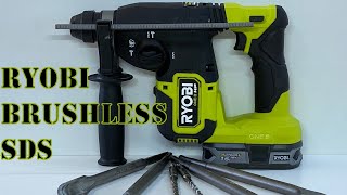 Ryobi One Brushless SDS Drill [upl. by Thomey]