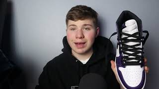 ASMR Court Purple Jordan 1 UA [upl. by Semela]