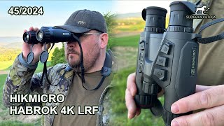 Hikmicro Habrok 4K  nowość na rynku  SUDECKA OSTOJA 452024 hunting in Poland test recenzja [upl. by Horst]