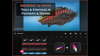 MASKING Tutorial InDepth Tools amp Strategies in Procreate amp Procreate Dreams [upl. by Ahker]