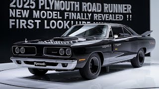 2025 Plymouth Road Runner Shocks the World with Its New Look – You Wont Believe Your Eyes [upl. by Claudia]