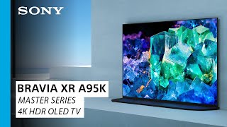 Sony  BRAVIA® XR Master Series A95K  4K HDR OLED TV [upl. by Winikka]