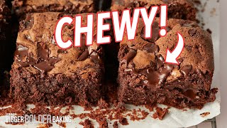 The Perfect Chewy Brownie Recipe [upl. by Uhp]