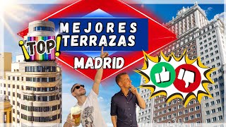 🇪🇸 ¡TOP 10 TERRAZAS de MADRID en 2024  Los MEJORES ROOFTOP de MADRID 4K [upl. by Ecidnac]