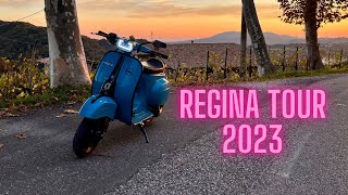 REGINA TOUR 2023 Questanno tanta IGNORANZA VESPA M200 QUATTRINI [upl. by Oirretna]