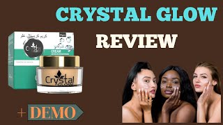 Crystal glow cream reviewDEMOskin whitening creambest acne spot remediesfor anti pigmentation [upl. by Novahc]