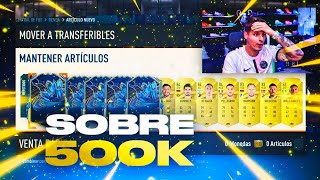 ABRO MIS SOBRES DE 500K Y MIS ICONOS Y HEROES  FIFA 23 [upl. by Ennej]