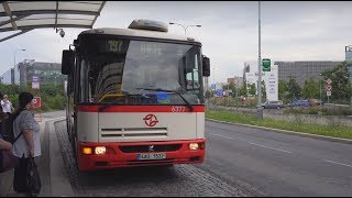 Czech Republic Prague bus 197 ride from Chodov to Háje [upl. by Caspar]