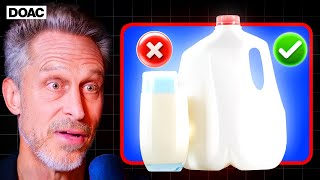 The TRUTH About Milk  The Longevity Expert Dr Mark Hyman [upl. by Frear]