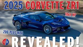 The 1064 HP 215Plus MPH 2025 Chevrolet Corvette ZR1 All the Details with Tadge Juechter [upl. by Lekar]