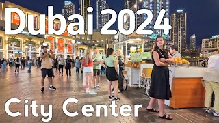 Dubai 4K Amazing City Center Downtown Dubai Walking Tour 🇦🇪 [upl. by Buchbinder]