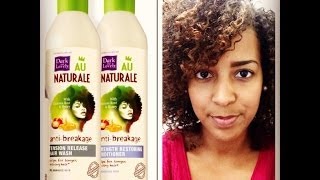 Natural Hair  Dark and Lovely Au Naturale Anti Breakage Review [upl. by Reynolds]