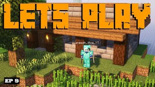 🎮 Minecraft Lets Play Ep 9 Building the Ultimate Trading Hall 🛠️ [upl. by Annalla]