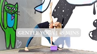 GENTLE YOGA FOR SPINE MOBILITY [upl. by Ilahsiav]