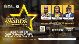 KNUST College of Engineering Excellence Awards amp Fundraising Dinner [upl. by Dihaz]