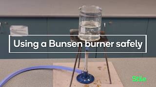 How to use a Bunsen burner safely [upl. by Herriott277]