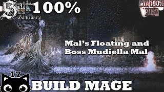 SALT AND SANCTUARY WALKTHROUGH 100 MAGE  17  MALS FLOATING CASTLE BOSS MURDIELLA MAL [upl. by Buckels]