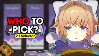 The BEST 4 Star to Pick in 21  Honkai Star Rail Selector Guide [upl. by Tamanaha]