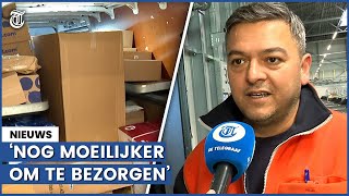 PostNLbezorger bezorgd ‘Het is niet normaal meer’ [upl. by Ttirb470]