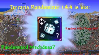 I randomized Terraria 144 with the updated Randomizer Mod ─ Total unexpected chaos [upl. by Wernher308]