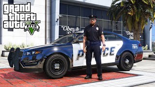 GTA 5 DANS LA PEAU DUN FLIC [upl. by Atsahs]