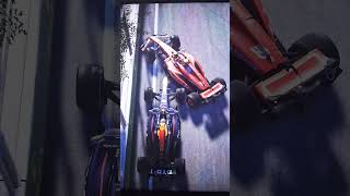 Carlos sainz and sergio peréz crash in game and in real life [upl. by Glick]