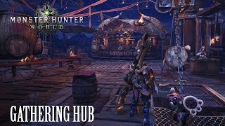 Monster Hunter World  Gathering Hub Theme [upl. by Noroj387]