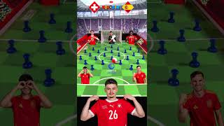 SWITZERLAND vs SPAIN  UEFA NATIONS LEAGUE HIGHLIGHTS  MARBLE FOOTBALL 090824espn asmr [upl. by Dimitri]