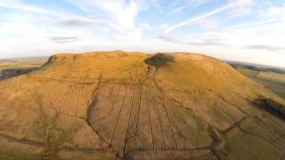 Burnswark Roman assault on a hillfort in Scotland [upl. by Hesta653]