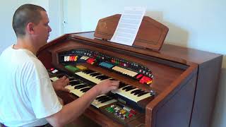 Schneewalzer  Organist Bujor Florin Lucian playing on the GEM H7000 Organ [upl. by Aerdnael]