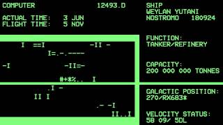 NOSTROMO quotMOTHERquot STARTUP SEQUENCE TEST [upl. by Chabot]