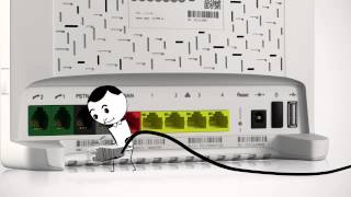 Tutoriel Comment brancher votre Adsl Box résidentiel [upl. by Tegirb56]