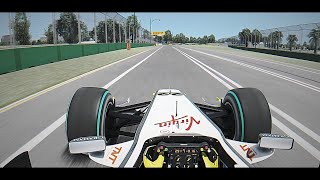 Assetto Corsa  F1 2009 Jenson Buttons Pole Lap  2009 Australian GP [upl. by Jariv]