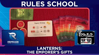 How to Play Lanterns The Emperors Gifts Rules School with the Game Boy Geek [upl. by Ennovahc]