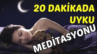 20 Dakikada DERİN UYKUYA Geçme Meditasyonu meditasyon uykumeditasyonu [upl. by Valenka]