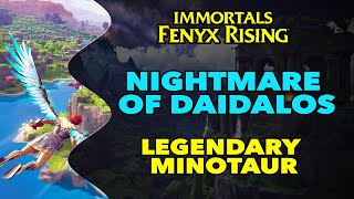 Immortals Fenyx Rising  Nightmare of Daidalos  Legendary Minotaur [upl. by Eelyram219]