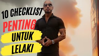 10 checklist penting untuk lelaki nasihat daripada lelaki champion [upl. by Lanaj638]