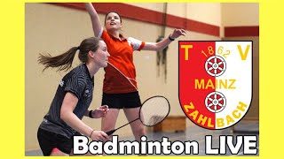 Badminton Live  TV MainzZahlbach I vs TuS Neuhofen I Regionalliga Mitte  24022024 [upl. by Adamsen]