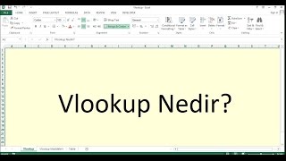 Vlookup  Düşeyara Fonksiyonun Ayrıntılı Anlatımı  Örnek Üzerinden [upl. by Lledor]