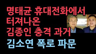 국힘 비대위원장 시절에 김종인의 충격 행적보수당을 망쳐놓았다 명태균과의 관계김소연 대폭로 [upl. by Bannasch769]