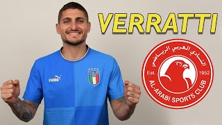 Marco Verratti ● Welcome to Al Arabi 🇶🇦🇮🇹 Best Skills Tackles amp Passes [upl. by Yenetruoc]