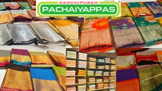 T Nagar Pachaiyappas Silks Pastel colour பட்டு தீபாவளி🎇🪔Tissue Silk Art Silk Blended silk Sarees [upl. by Arly857]