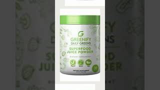 Greenify Organic Greens Juice Superfood Powder [upl. by Nahgem]