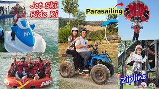 Trip To Mabali Island🤩  First Time Jet Ski 🚤 Ride Ki  Anmol Ne Pehli Dafa Zipline Li Or Kia Hua [upl. by Lilaj]