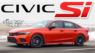 PERFECT CIVIC 2022 Honda Civic Si Car Review [upl. by Holland]