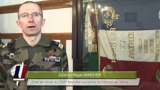 Visite du général RactMadoux au 132e bataillon cynophile de larmée de Terre ChienMilitaire [upl. by Rior88]