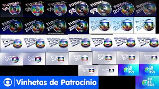 Vinhetas de Patrocínio  Futebol na Globo 19942023 [upl. by Dare]