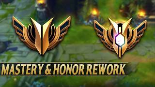 NEW CHAMPION MASTERY ICONS amp HONOR SYSTEM REWORK Honor Opponents  League of Legends [upl. by Ailuj]