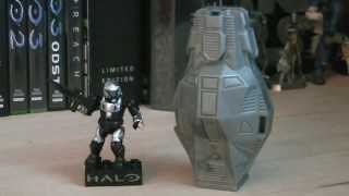 Halo Mega Bloks 97417 Metallic Series Silver ODST Review [upl. by Eiramlatsyrk]